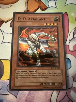 Yugioh D.D. Assailant DBT-EN002 Unlimited Super Rare Holo - LP 💎 - Image 1