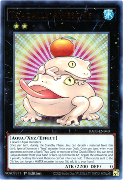 Yugioh! Toadally Awesome - RA03-EN040 Ultra Rare (UR) NM/M English - Image 1