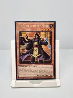 The Man with the Mark MZTM-EN001 Collector's Rare 1st Edition Yugioh - Image 1