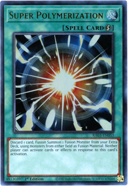 Yugioh! Super Polymerization RA03-EN053 Ultra Rare (UR) NM/M English - Image 1