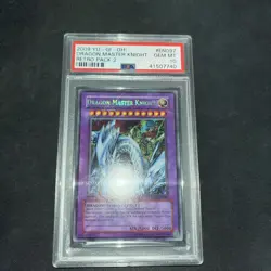 Yugioh Psa 10 Dragon Master Knight RP02-EN097 Retro Pack 2 Saturated - Image 1