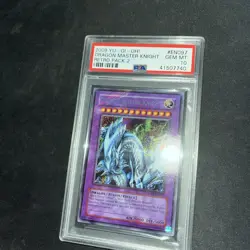 Yugioh Psa 10 Dragon Master Knight RP02-EN097 Retro Pack 2 Saturated - Image 4