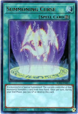Yugioh! xSummoning Curse - RA03-EN057 - Ultra Rare (UR) NM/M English - Image 1