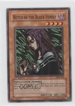 Witch of the Black Forest 1st Ed. YuGiOh Starter Deck Pegasus #SDP-014 2003 0b5 - Image 1