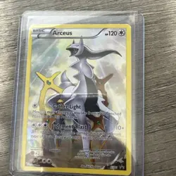 Arceus XY83 Full Art Holo Ultra Rare Pokemon Card Black Star Promo 2015 - Image 5