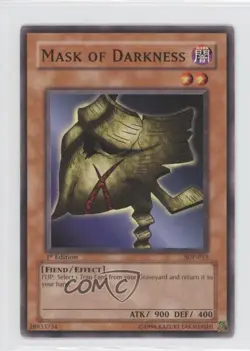 Mask of Darkness 1st Ed. YuGiOh Starter Deck Pegasus #SDP-013 2003 0b5 - Image 1