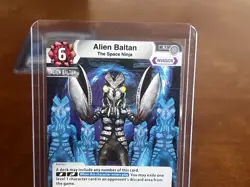Ultraman Card Game RARE PROMO Pr-036 Space Ninja Baltan Alien SSP - Image 2