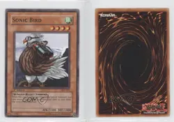 Sonic Bird 1st Ed. YuGiOh Starter Deck Pegasus #SDP-011 2003 0b5 - Image 3
