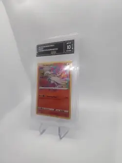 Pokemon 2021 Sword and Shield Shining Fates Reshiram Rare Card #017/072 - Image 2