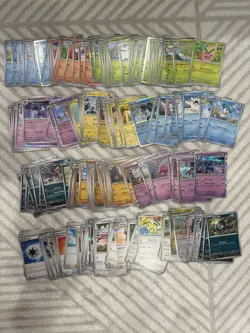 Pokemon Paldea Evolved Bulk 235 Card Lot. Holo, Uncommon/Common, Reverse Holo - Image 1