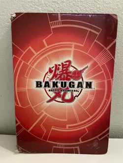 Bakugan Battle Brawlers Card Folder With Mixed Cards - Image 1