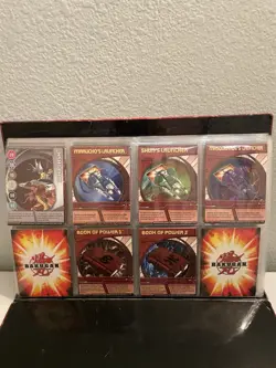 Bakugan Battle Brawlers Card Folder With Mixed Cards - Image 3