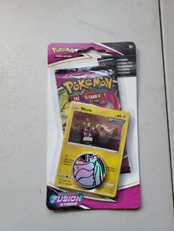 Pokemon Card - Fusion Strike - Sword & Shield - 10 Card Booster Blister Pack New - Image 1