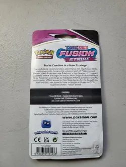 Pokemon Card - Fusion Strike - Sword & Shield - 10 Card Booster Blister Pack New - Image 3