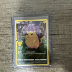 Pokemon Pikachu Promo Card Thunder Jolt Holo Pokemon TCG Collectible - Image 5