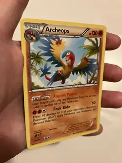 ARCHEOPS 67/101 Noble Victories rare Pokemon TCG card NM - Image 5
