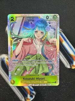 Kouzuki Hiyori One Piece TCG Super Rare Card OP06-106 Wings of the Captain - Image 1