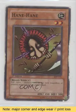 Hane-Hane 1st Ed. YuGiOh Starter Deck Pegasus #SDP-010 2003 READ 00gy - Image 1