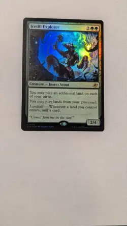 MTG - Icetill Explorer (Foil) - Edge of Eternities (EOE) NM/M Condition - Image 1