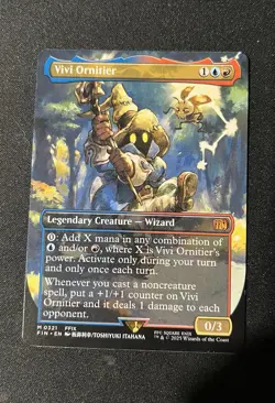 Vivi Ornitier (Borderless) Final Fantasy × MTG 321 | NM | Mythic Rare - Image 1