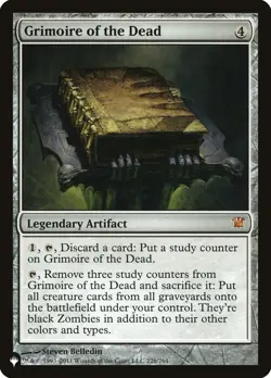 1x - Grimoire of the Dead - The List - NM MTG - Image 1