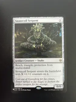 Stonecoil Serpent The List Reprints Regular Rare Mtg 235 - Image 1