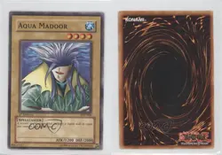 Aqua Madoor 1st Ed. YuGiOh Starter Deck Pegasus #SDP-008 2003 0b5 - Image 3