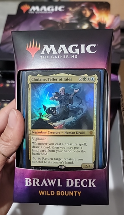 MTG Magic the gathering Throne of Eldraine Brawl Deck Wild Bounty NEW chulane - Image 1