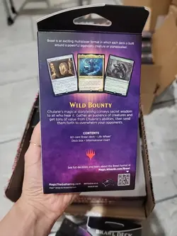 MTG Magic the gathering Throne of Eldraine Brawl Deck Wild Bounty NEW chulane - Image 5