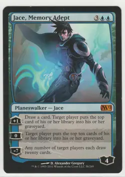 Jace, Memory Adept - Magic 2014 (M14) LP Magic The Gathering MTG - Image 2