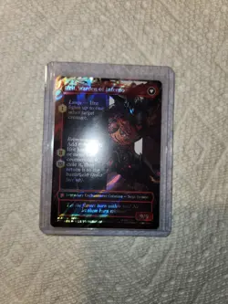 Clive, Ifrit's Dominant (Borderless) (Surge Foil) MTG Final Fantasy Foil - Image 4