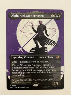 Alpharael, Stonechosen (Borderless) Edge of Eternities Regular MTG - Image 1