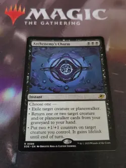 Mtg. Archenemy's Charm. Edge of Eternities. Pack Fresh - Image 1