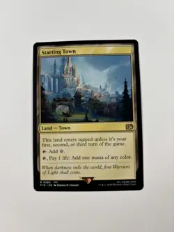 MTG Starting Town non foil M 0289 Final Fantasy - Image 1