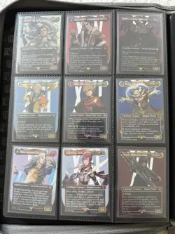 MTG Final Fantasy Lot Collection; binder, many foils, surge foils, Secret Lair + - Image 4
