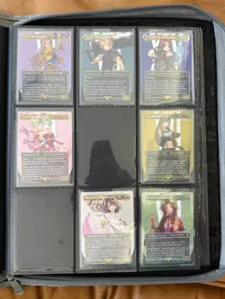 MTG Final Fantasy Lot Collection; binder, many foils, surge foils, Secret Lair + - Image 5