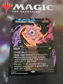 Mtg. Archenemy's Charm. Borderless. Edge of Eternities. Pack Fresh - Image 1
