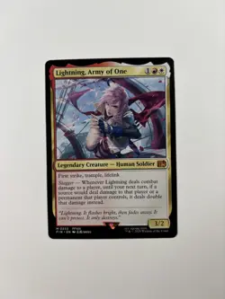 Lightning, Army Of One (Regular) Final Fantasy MTG 0233 - Image 1