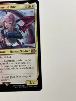 Lightning, Army Of One (Regular) Final Fantasy MTG 0233 - Image 5