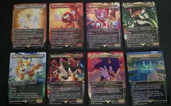 MTG Secret Lair x Sonic Friends & Foes Non-Foil Opened - Image 1
