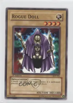 Rogue Doll 1st Ed. YuGiOh Starter Deck Pegasus #SDP-005 2003 0b5 - Image 1