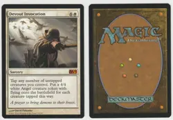 Devout Invocation Magic 2014 (M14) LP Magic: The Gathering MTG - Image 1