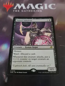 Mtg. Sunset Saboteur. Edge of Eternities. Pack Fresh - Image 1