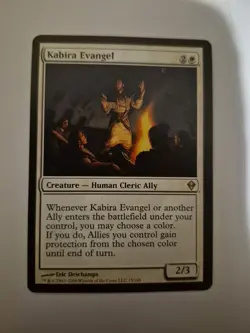 1x Kabira Evangel 15 Rare Zendikar ZEN MTG MP x1 - Image 1