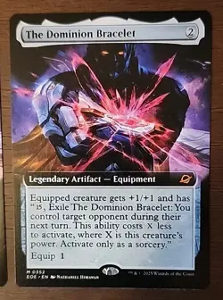 MTG - THE DOMINION BRACELET FOIL & BASE- EXTENDED ART Mythic Edge of Eternities - Image 3