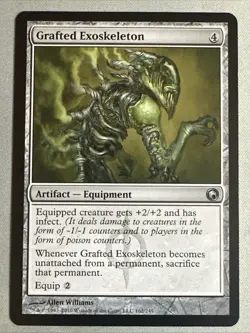 MTG / Grafted Exoskeleton / SOM / #162 / Regular / Uncommon / NM - Image 1