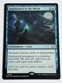 Imprisoned in the Moon 224 MTG MOC 2023 Mint - 9.0 + Non Foil Rare - Image 4