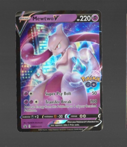 Pokemon Mewtwo V SWSH223 SWSH Black Star Promo - Image 1