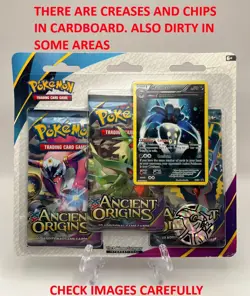 (402964) Pokemon XY Ancient Origins Booster 3-Pack Blister - Factory Sealed - Image 2