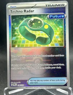 Pokemon TCG Techno Radar Poke Ball Pattern 130/131 Prismatic Evolutions Holo NM - Image 1